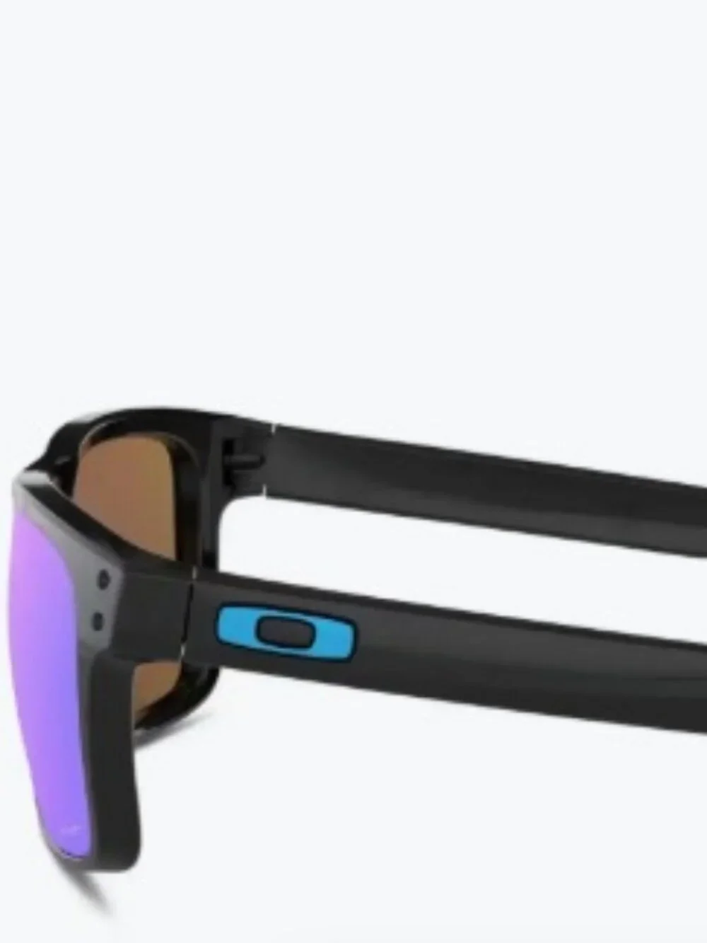 Oakley Holbrook Sunglasses Polished Black/Prizm Sapphire, New